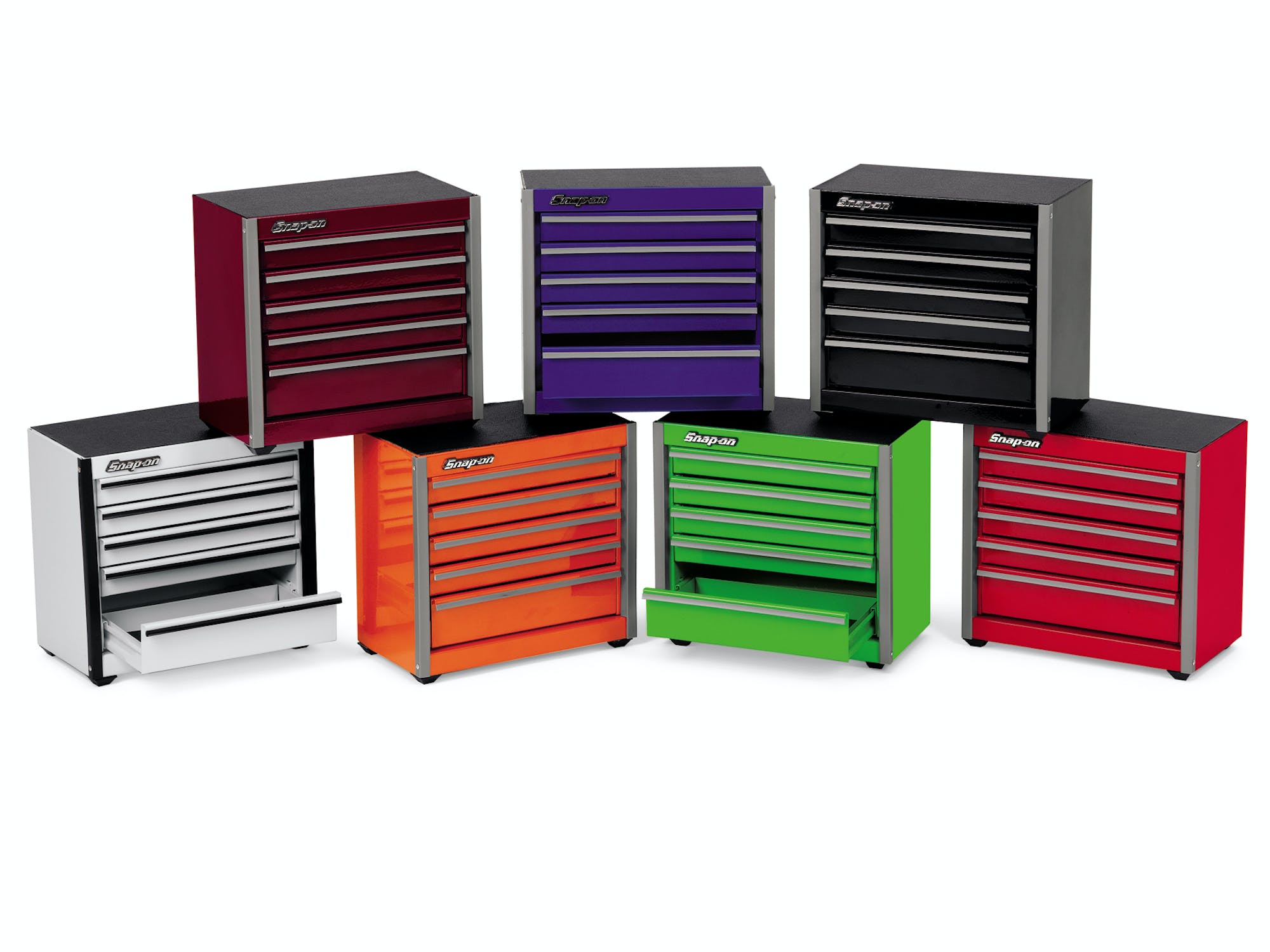Five-Drawer Micro Roll Cab (Electric Orange) | KMC922APJK Five-Drawer Micro Roll Cab (Electric Orange) | KMC922APJK